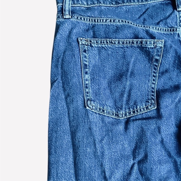 GAP Baggy Midrise Wide Leg Jeans Size 33 NWT Stretch Denim - Picture 5 of 8